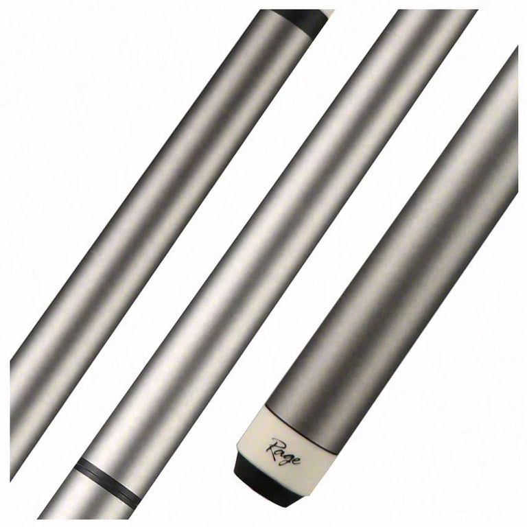 Rage 25oz. Heavy Hitter Break/Jump Cue - Matte Silver - RGJBHHS