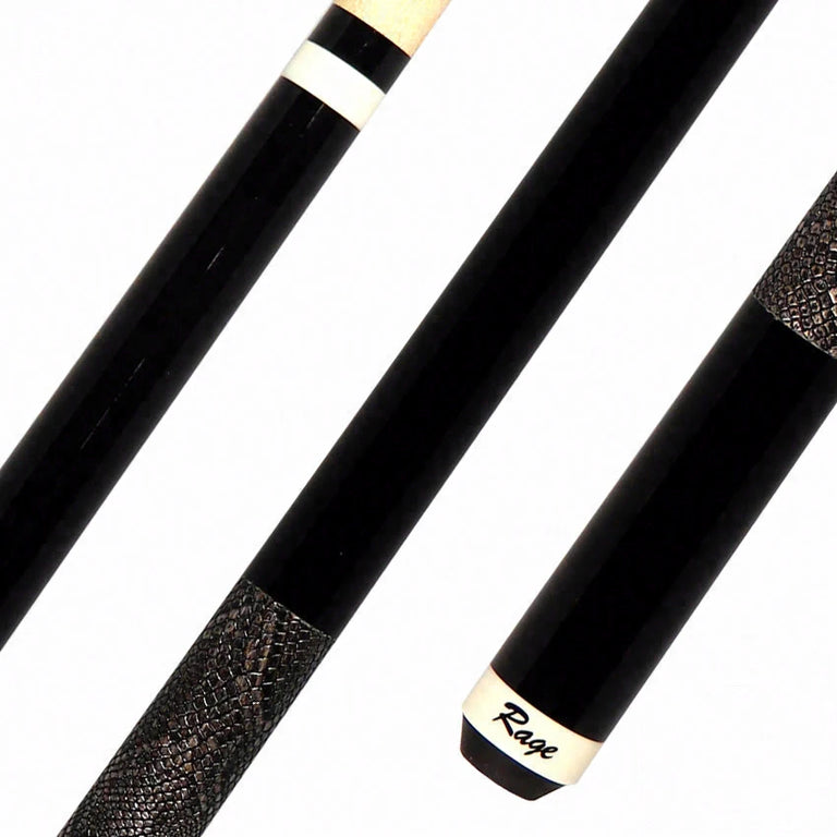 Rage Black Snake Pool Cue - RGS7