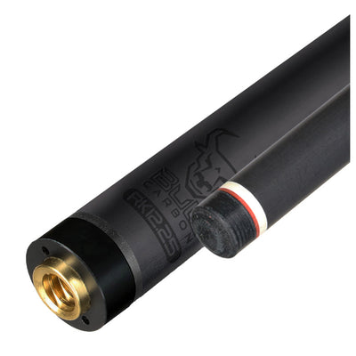 Bull Carbon RK Low Deflection Pool Cue Shaft - Poison Bullet Thread