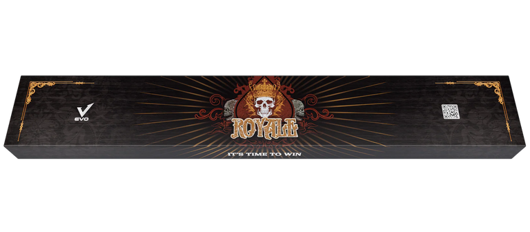 EVO Royale Gilded Oak No Wrap Pool Cue Maxbing Edition