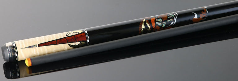 Predator Limited Edition Scorpion 1 Pool Cue - Curly Maple with Ebony - BCPPRELESCO1