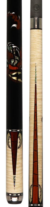 Predator Limited Edition Scorpion 1 Pool Cue - Curly Maple with Ebony - BCPPRELESCO1