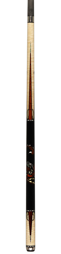 Predator Limited Edition Scorpion 1 Pool Cue - Curly Maple with Ebony - BCPPRELESCO1