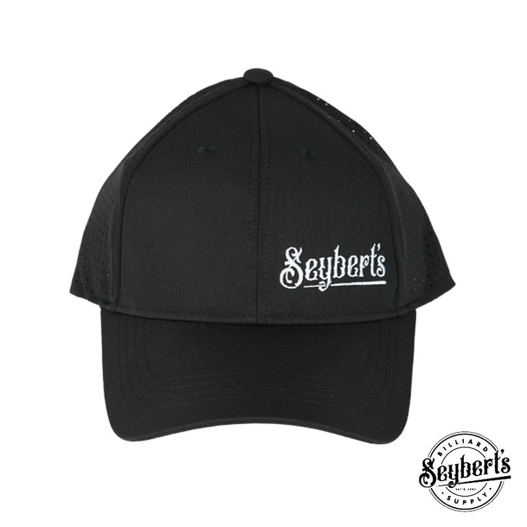 Seyberts Black Perforated Hat