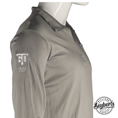 Seybert's Reebok Icon Long Sleeve  1/4 Zip Pullover - Charcoal