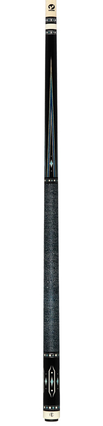 Ariel Carmeli by Viking Diamond Series Blue Diamond Pool Cue with Vikore Shaft - SG-AC-BD