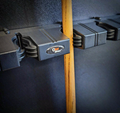 8 Ball Direct Safe Grip Cue Rack - 6 Cues