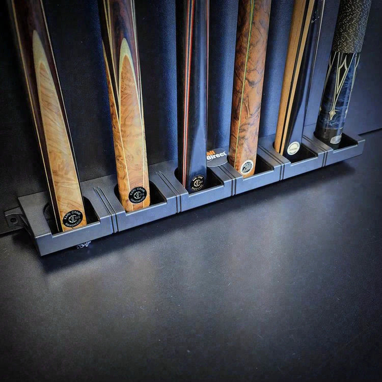 8 Ball Direct Safe Grip Cue Rack - 6 Cues