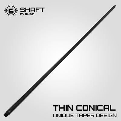 Rhino G-W Series Thuya Graphic Carbon Pool Cue with Embossed Leather Wrap - DIS