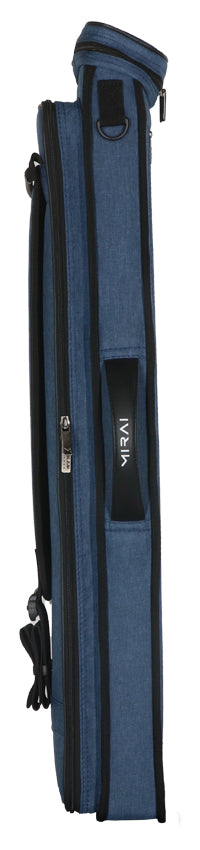 Mirai 3x5 Blue Hybrid Soft Pool Cue Case