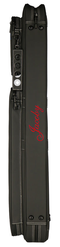 Jacoby Silver Fox Butterfly 4x8 Soft Cue Case - Red