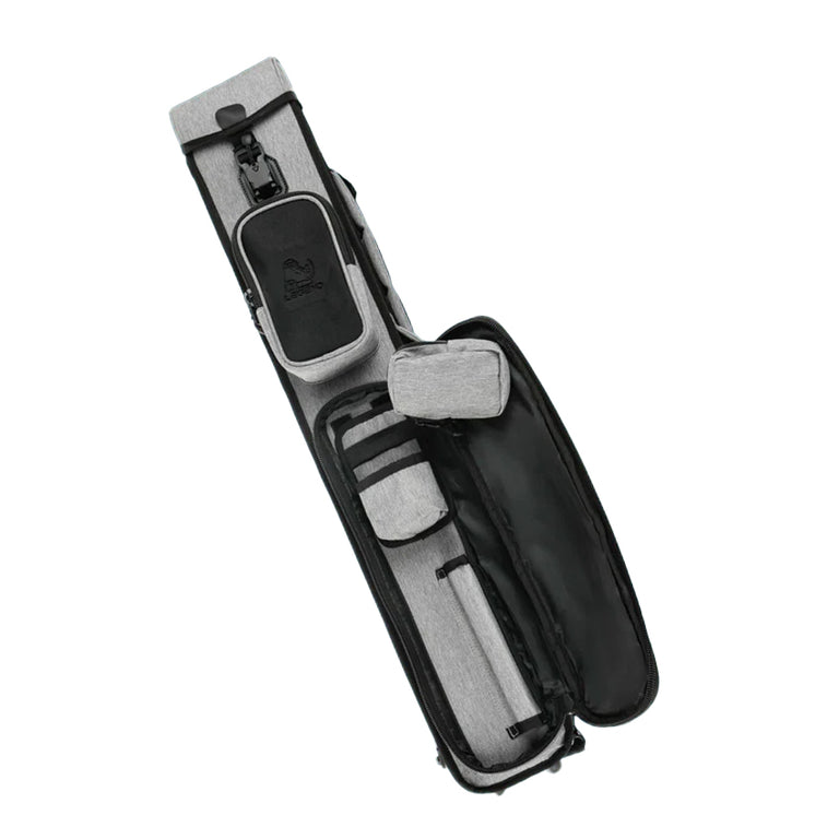LEGEND RoomX 3x5 Hard Pool Cue Case - Cloud Silver