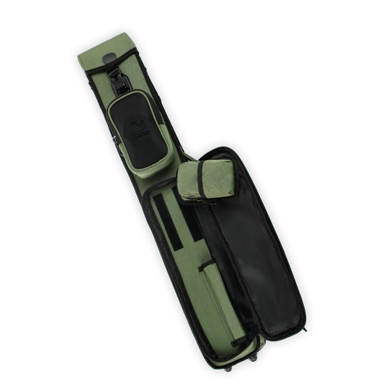 LEGEND RoomX 3x5 Hard Pool Cue Case - Sage Green
