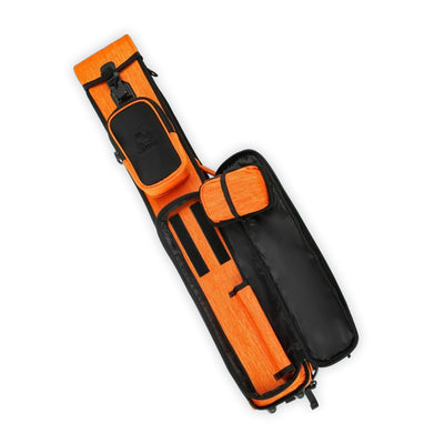 LEGEND RoomX 3x5 Hard Pool Cue Case - Sunset Orange