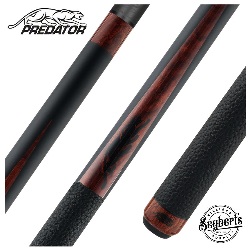 Predator SP2 Matte Black Forearm with Palisander Points Pool Cue