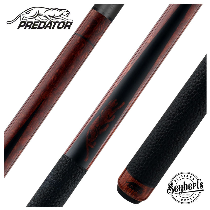 Predator SP2 Palisander Forearm with Matte Black Points Pool Cue