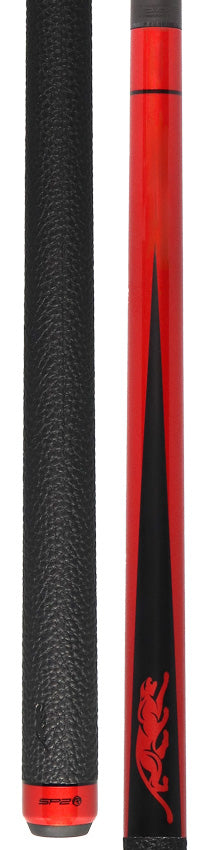 Predator SP2 Metallic Red Forearm with Matte Black Points Limited Pool Cue - SP2RED2