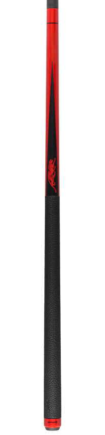 Predator SP2 Metallic Red Forearm with Matte Black Points Limited Pool Cue - SP2RED2