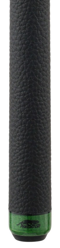 Predator SP2 Matte Black Forearm with Green Stained Maple Points Pool Cue