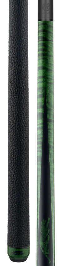 Predator SP2 Green Stained Maple Forearm with Matte Black Points Pool Cue