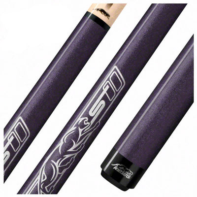 Predator Sport Shorty / Junior Purple No-Wrap Pool Cue - SPOJUNPURNW