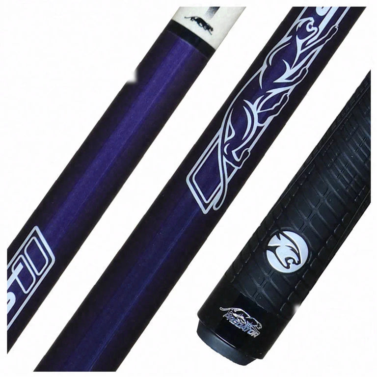 Predator Sport Shorty / Junior Purple Sport Wrap Pool Cue - SPOJUNPURSW