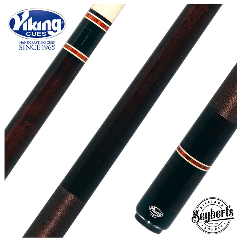Viking SmartShops Series Cue of the Month - Sienna Stained Curly Maple with Cocobolo Rings
