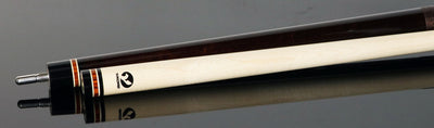 Viking SmartShops Series Cue of the Month - Sienna Stained Curly Maple with Cocobolo Rings