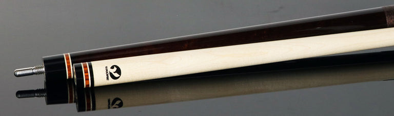 Viking SmartShops Series Cue of the Month - Sienna Stained Curly Maple with Cocobolo Rings