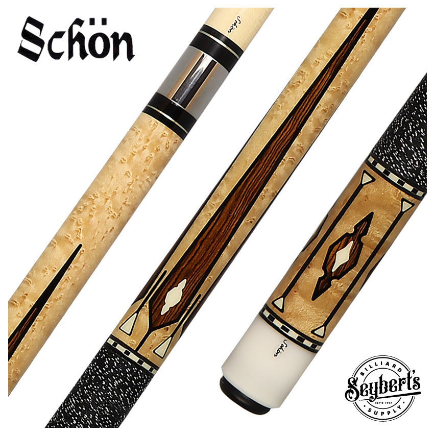 Schon STL19 Custom Pool Cue - Seybert's Billiards Supply
