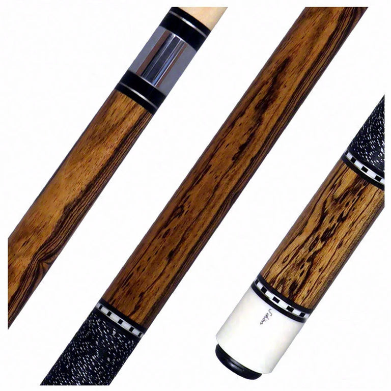 Schon STL Series Bocote Pool Cue - STL1BO