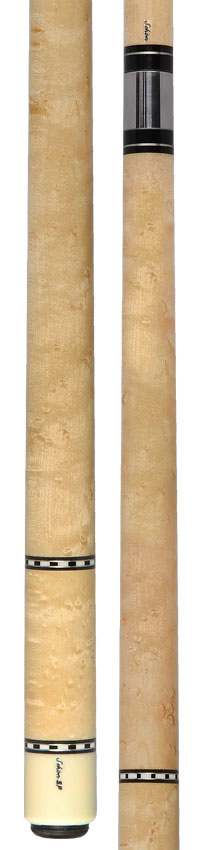 Schon STL1 Light Stained Birdseye Maple Pool Cue - STL1SPBELS