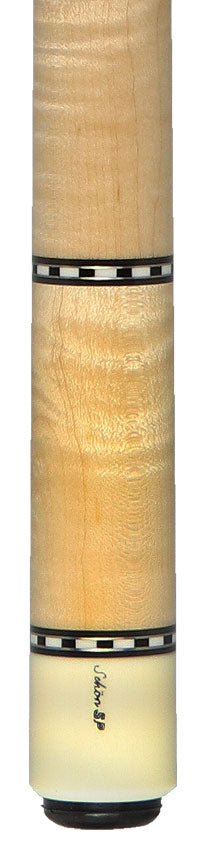 Schon STL1 Light Stained Curly Maple Pool Cue - STL1SPCURLS