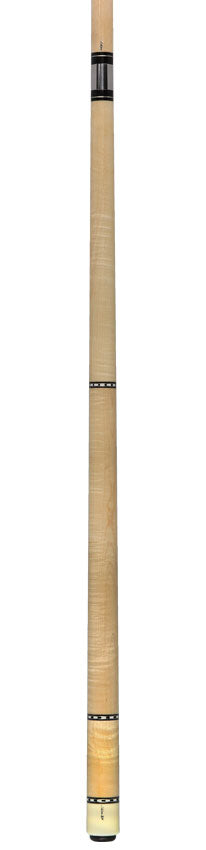 Schon STL1 Light Stained Curly Maple Pool Cue - STL1SPCURLS