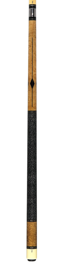 Schon Dark Stained Birdseye Maple Pool Cue - STL2DS