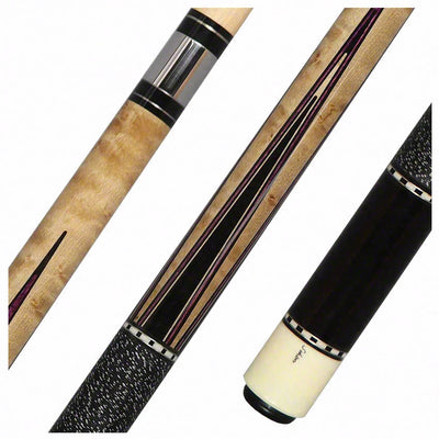Schon STL Series Purple-Stained Pool Cue - STL5P