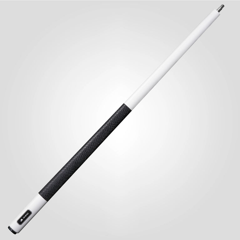 Rhino Luminax Series Pearl White Pool Cue with Sport Wrap - RCLUMSWWH125