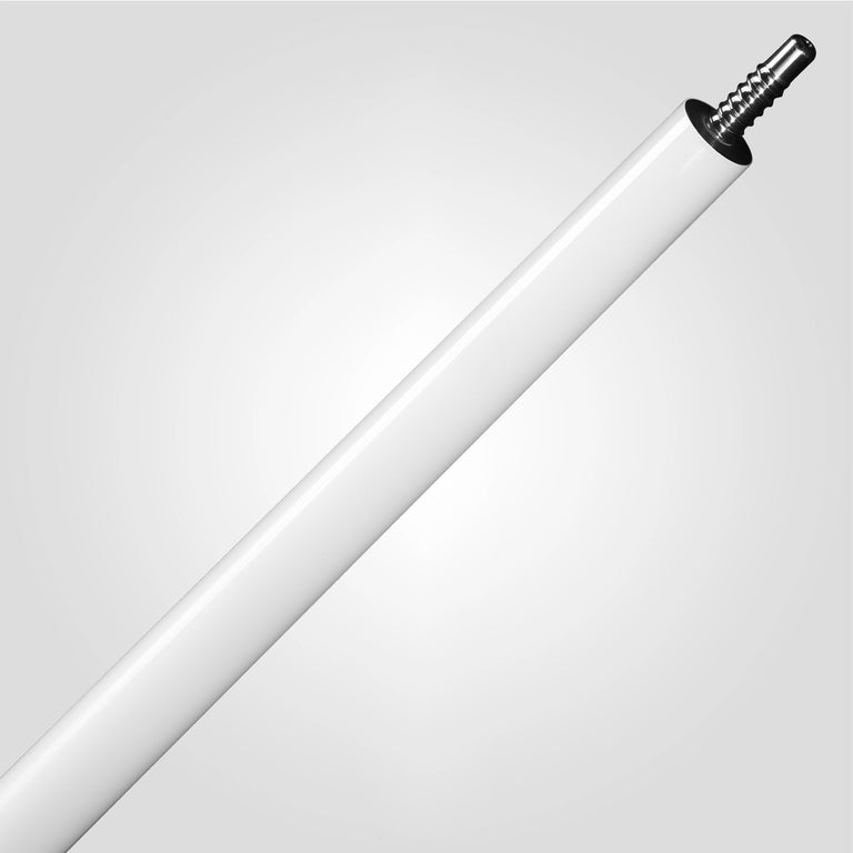Rhino Luminax Series Pearl White Pool Cue with Sport Wrap - RCLUMSWWH125