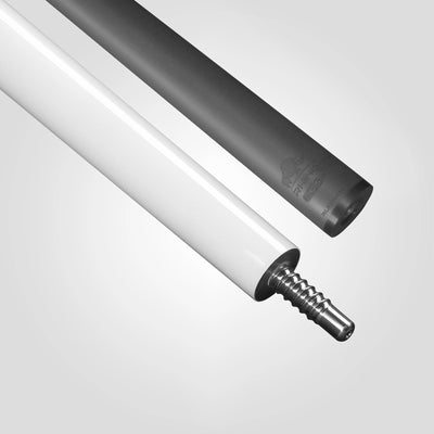 Rhino Luminax Series Pearl White Pool Cue with Sport Wrap - RCLUMSWWH125