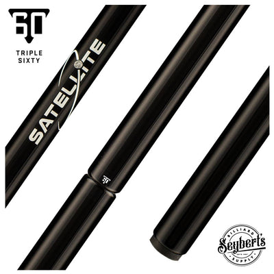 Triple 60 Satellite Carbon Fiber No Wrap Jump Cue - T60JCSATNW8