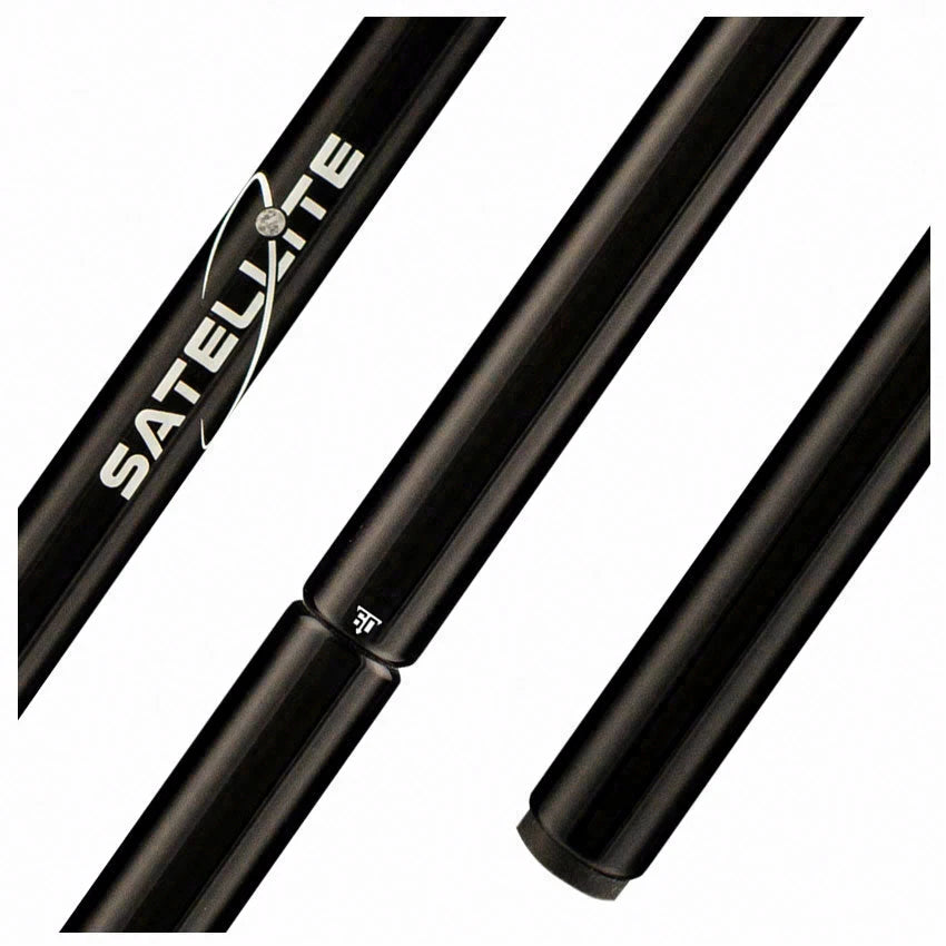 Triple 60 Satellite Carbon Fiber No Wrap Jump Cue - T60JCSATNW8