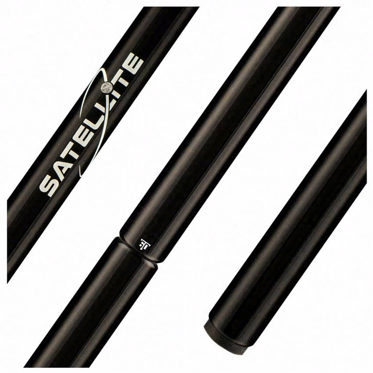 Triple 60 Satellite Carbon Fiber No Wrap Jump Cue - T60JCSATNW8