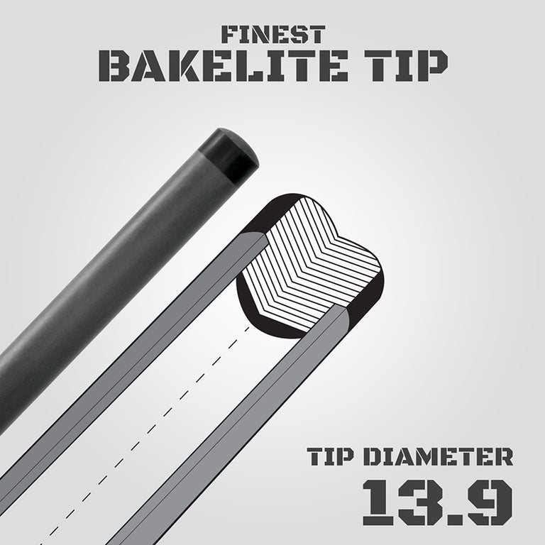 Rhino Parkour Multicolored No Wrap Carbon Jump Cue