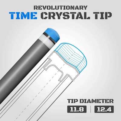 Rhino Nebula 2 Crimson Red No Wrap Carbon Pool Cue