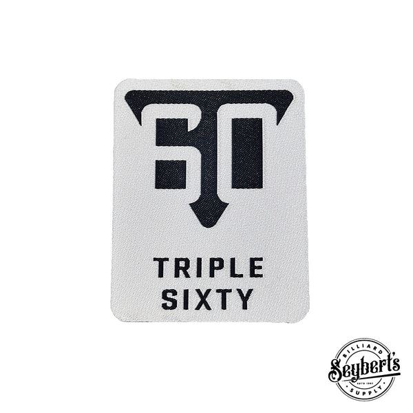 Triple 60 Logo Players Patch - Seybert's Billiards Supply