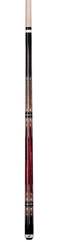 Dufferin Black and Cocobolo Play Cue - D-SE44