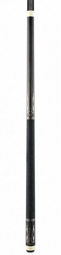 Predator Limited Edition Avant Garde Ebony Play Cue with Luxe Leather Wrap