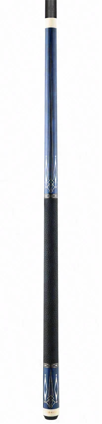 Predator Limited Edition Avant Garde Royal Blue Play Cue with Luxe Leather Wrap