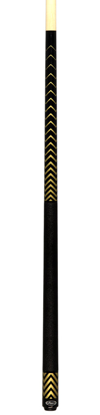 HOW CUES【アルフォンス様】 Imperial Chevron Gold Pool Cue - 13-793 - Seybert's