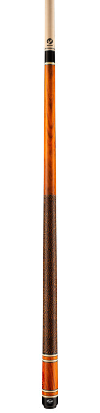 Viking IM0400 Impero Series Play Cue - South American Cocobolo with Cocobolo, Birdseye Maple and Black Rings